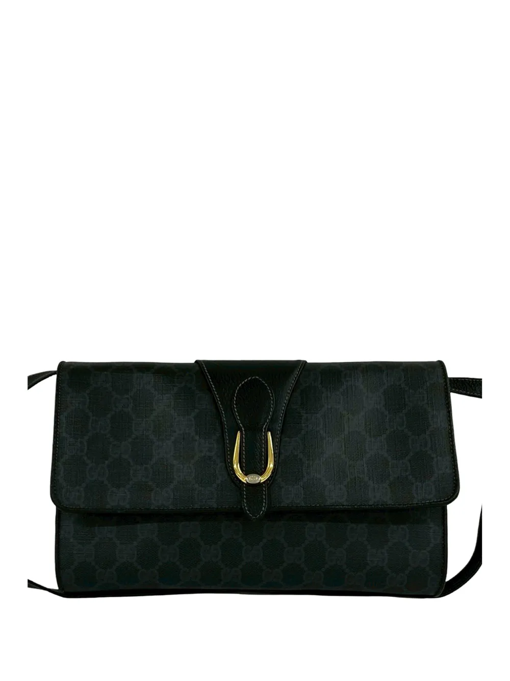 Gucci Pre-Owned Borsa a tracolla GG Supreme 1970-1980 - Nero