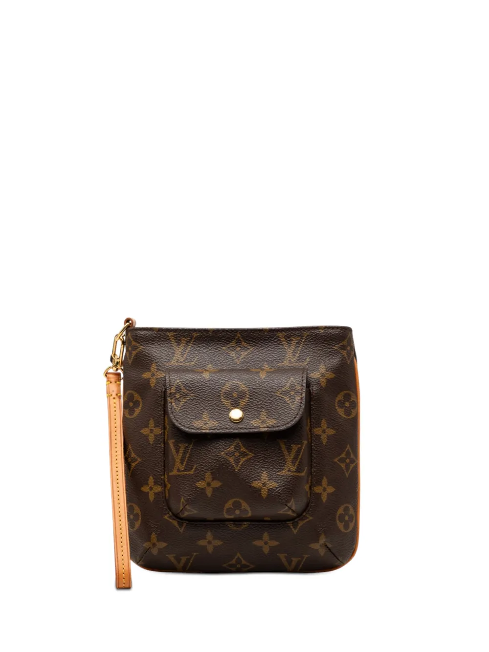 Louis Vuitton Pre-Owned 1990-2010 Monogram Partition Clutch - Braun
