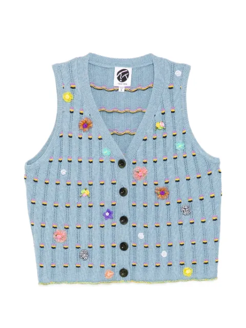 YANYAN KNITS Dotty cardigan