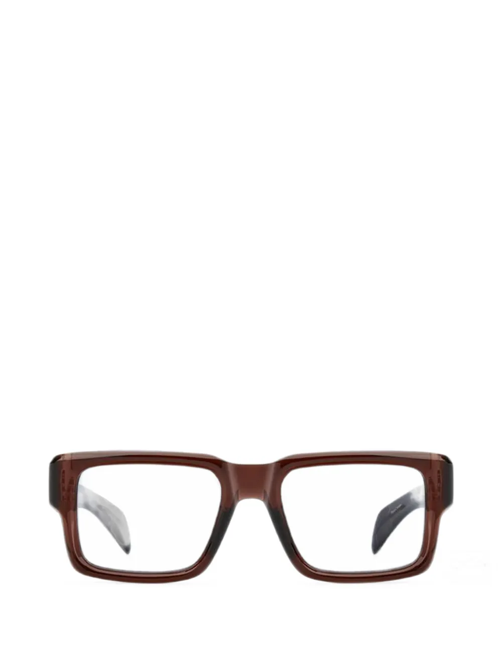 DAVID BECKHAM EYEWEAR rectangle-frame sunglasses - Marrone
