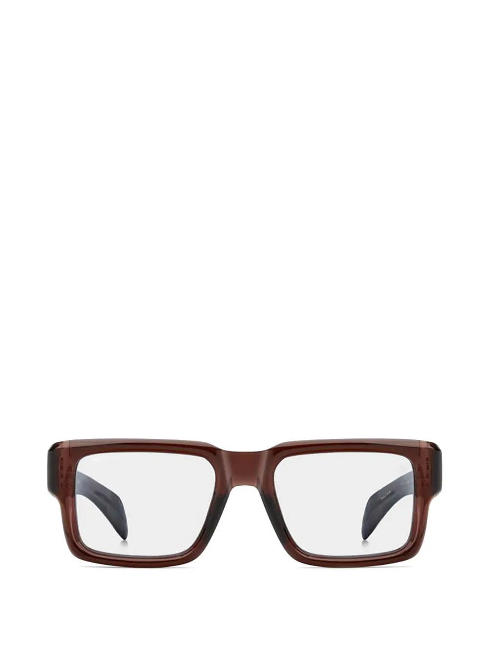 DAVID BECKHAM EYEWEAR rectangle-frame sunglasses - Marrone