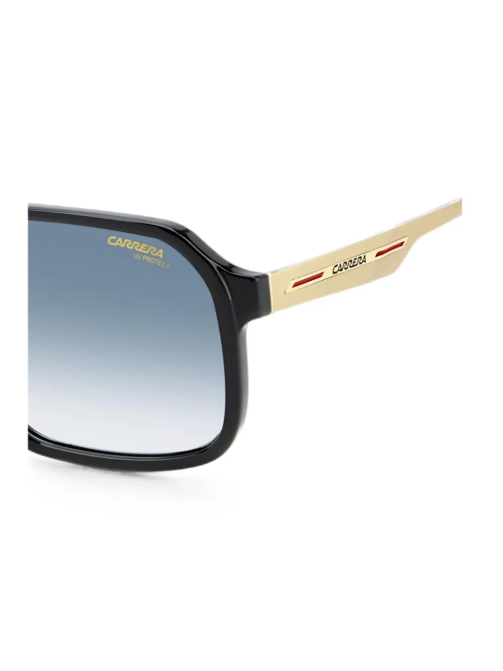 Carrera 27 S zonnebril met geometrisch montuur Zwart