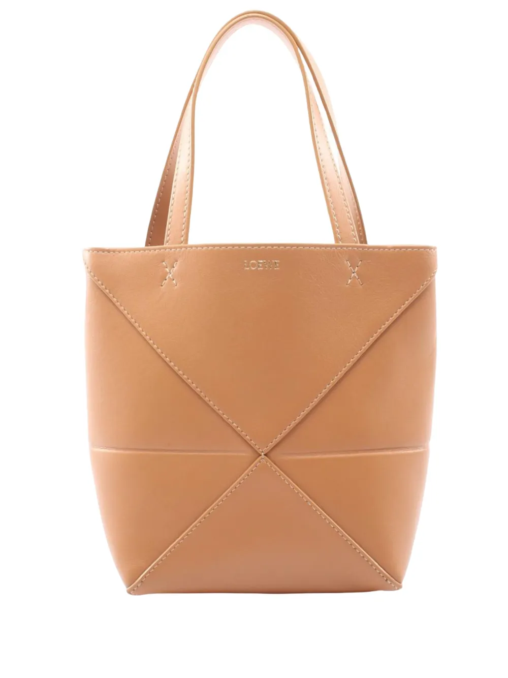 Loewe Pre-Owned Borsa tote Puzzle Fold mini 2010-2026 - Marrone