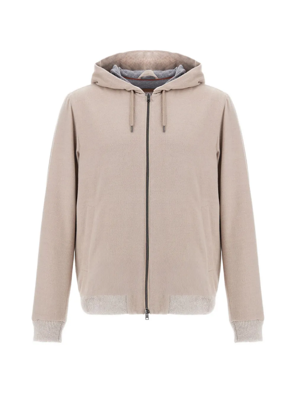 Herno Resort drawstring hoodie - Toni neutri