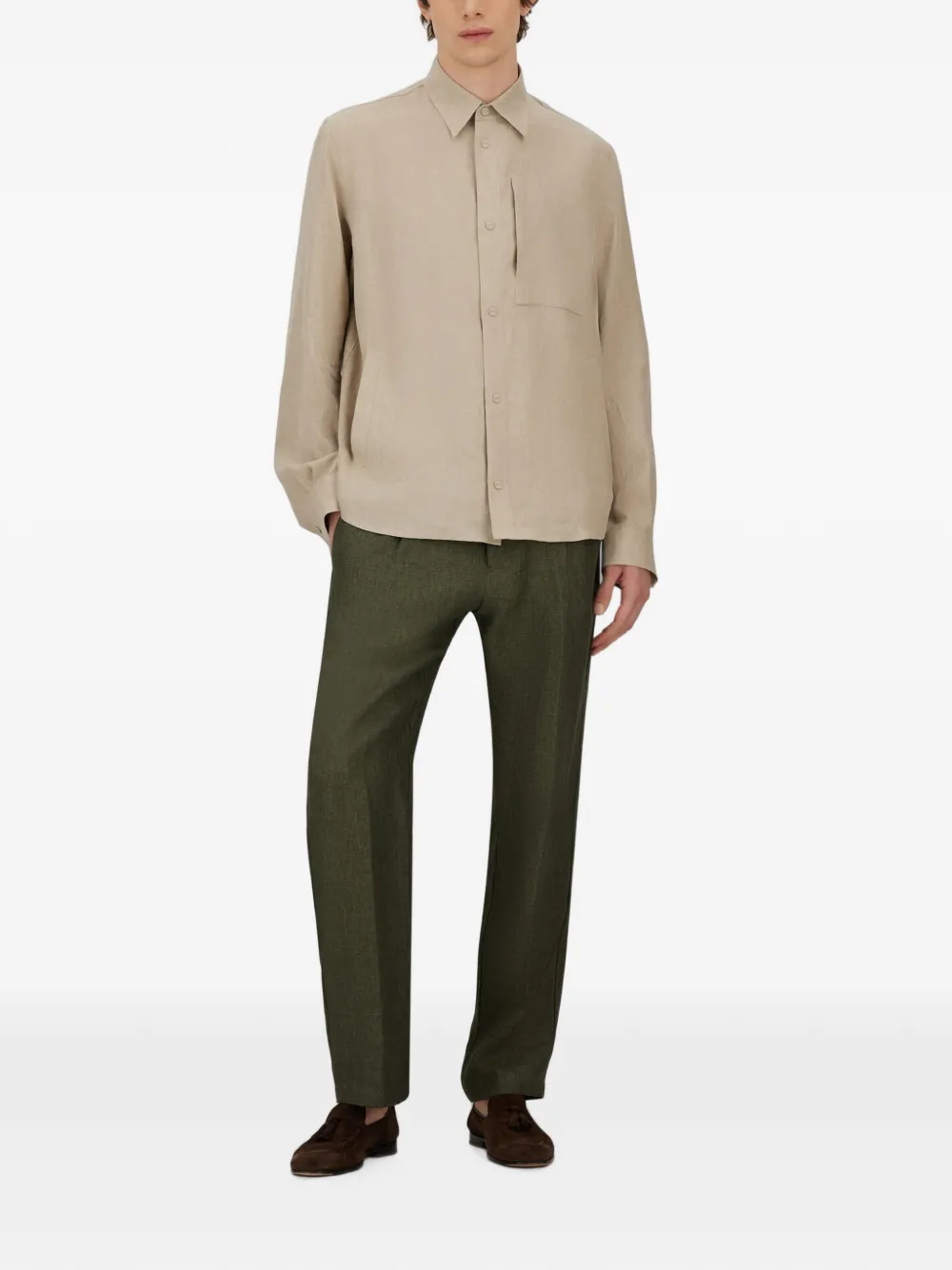 Herno Resort panty Groen