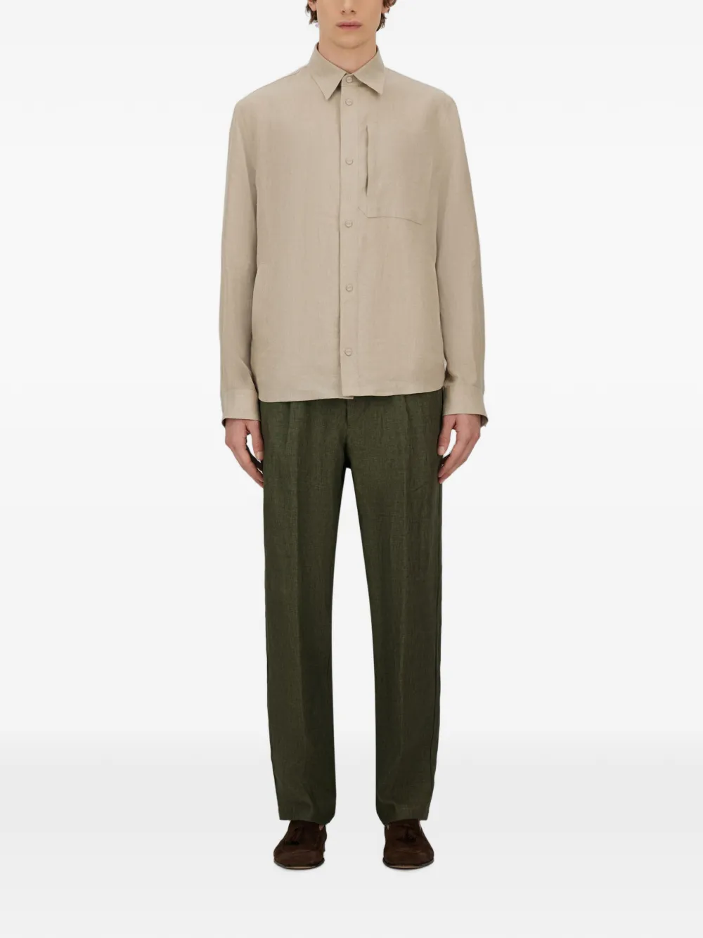 Herno Resort panty Groen