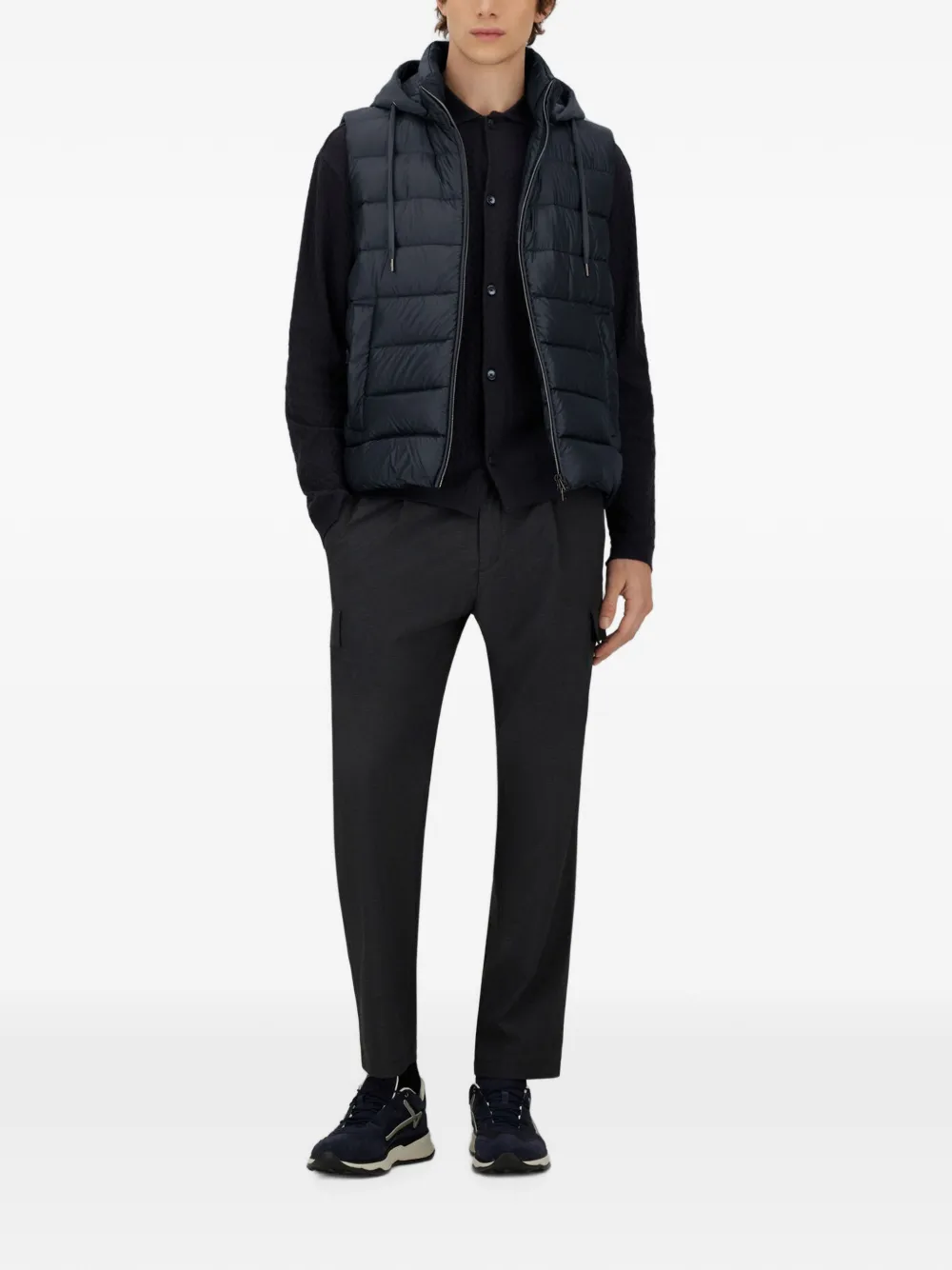 Herno Resort bodywarmer Blauw