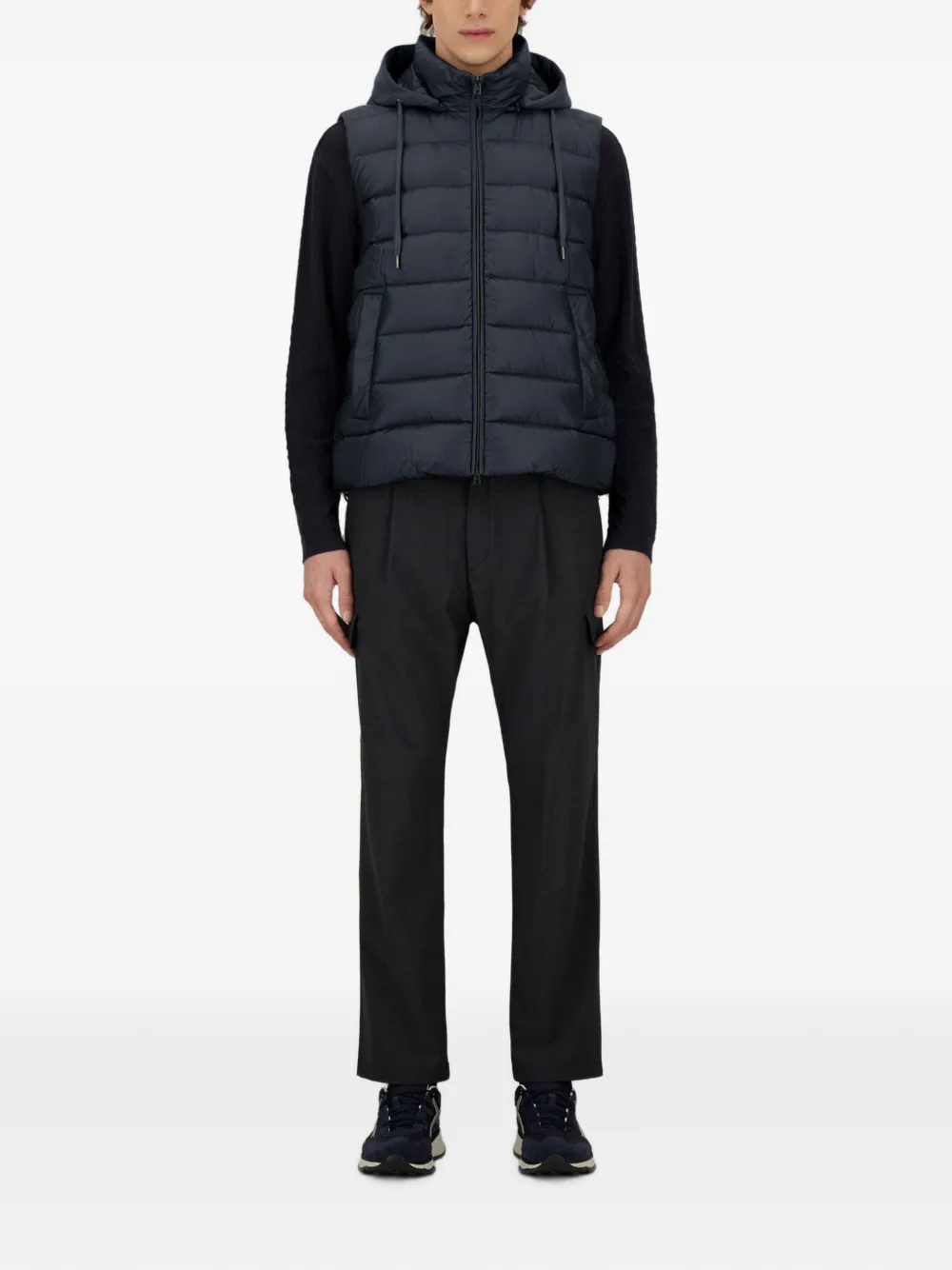 Herno Resort bodywarmer Blauw