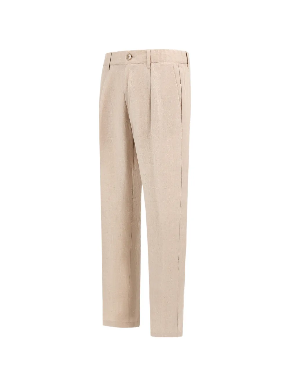 Herno Linnen broek met vervaagd effect Beige