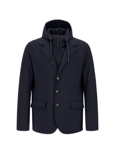 Herno hooded-bib jacket