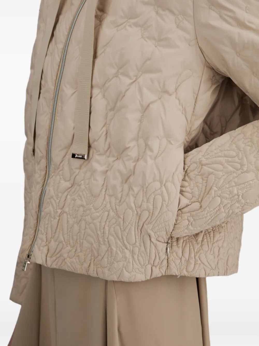 Herno Gewatteerd jack Beige
