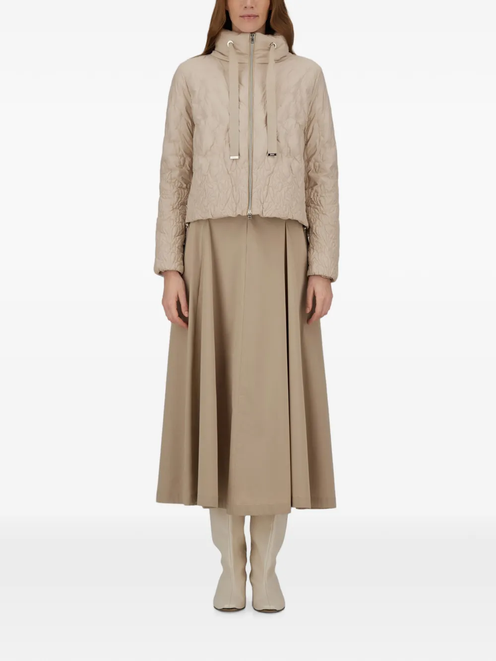 Herno Gewatteerd jack Beige