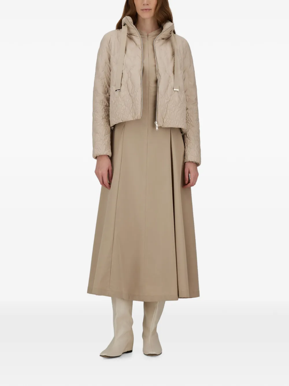 Herno Gewatteerd jack Beige