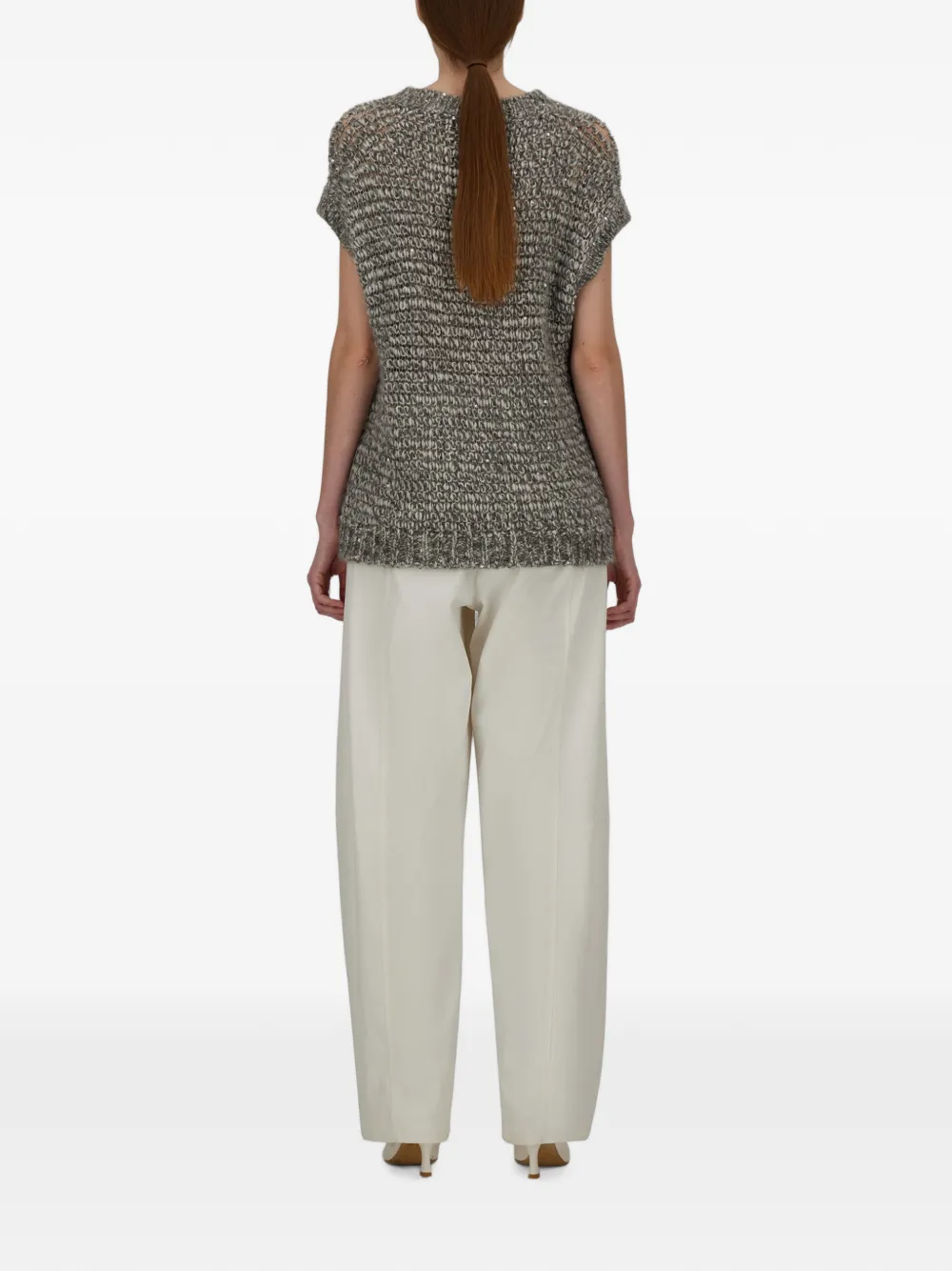 Herno Twill broek Wit