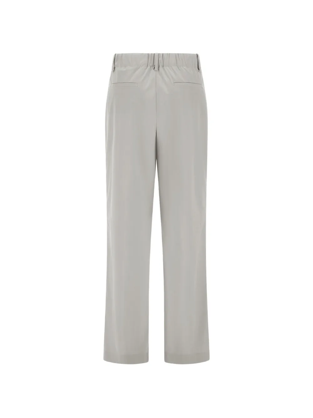 Herno Broek met geplooid detail Grijs