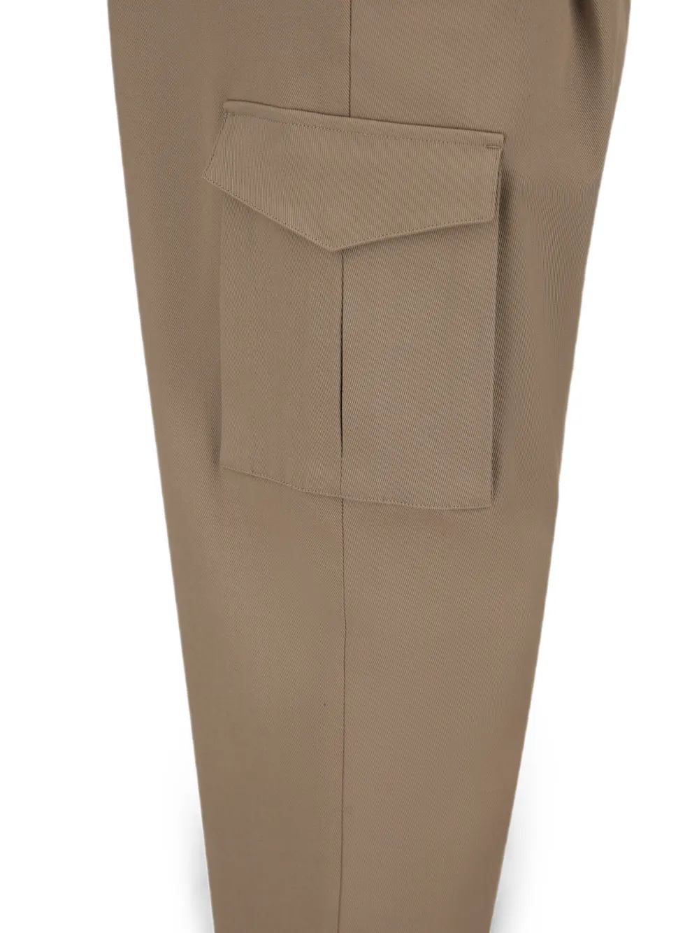 Herno Broek met trekkoordtaille Beige