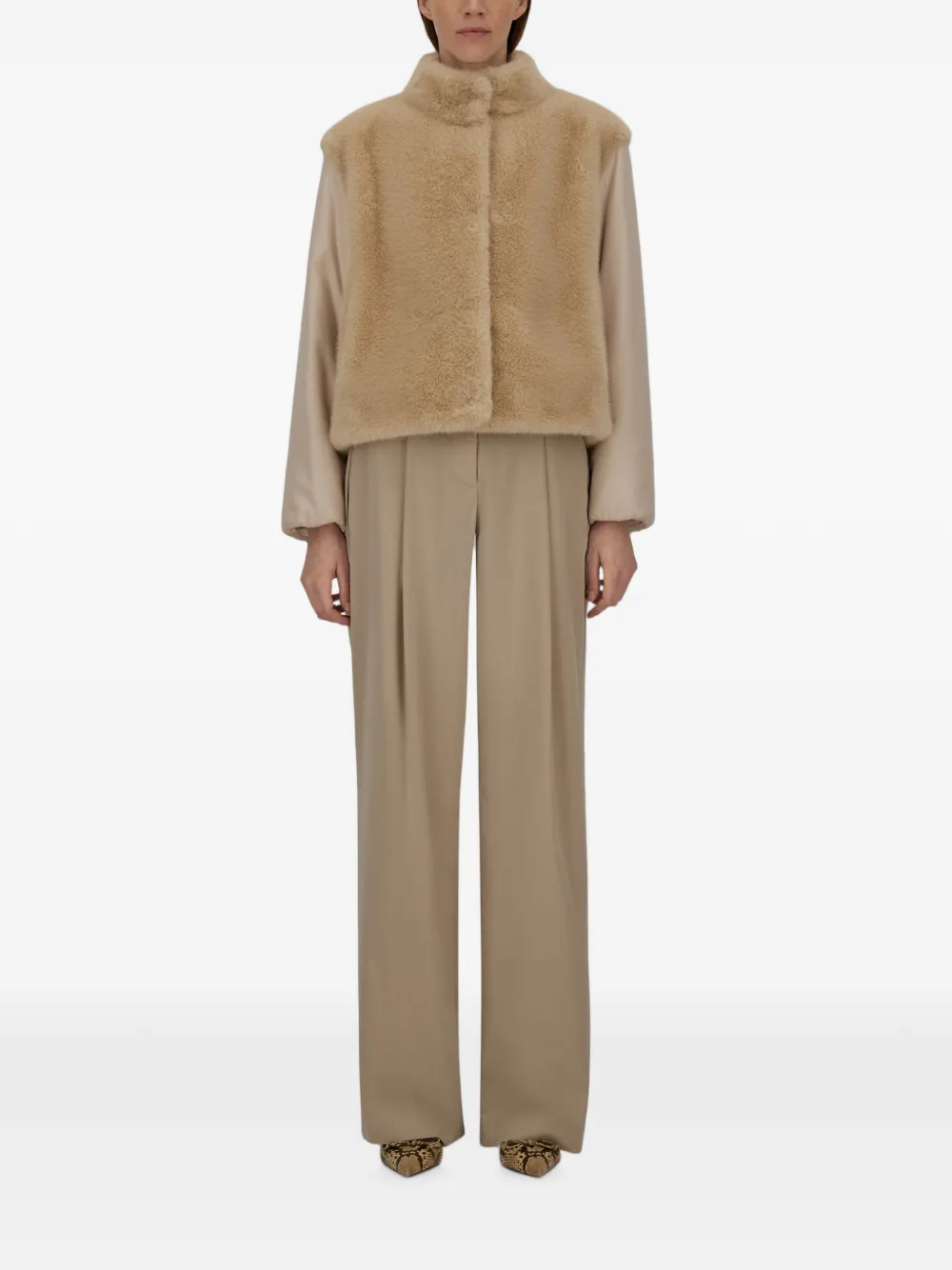Herno Plooibroek Beige
