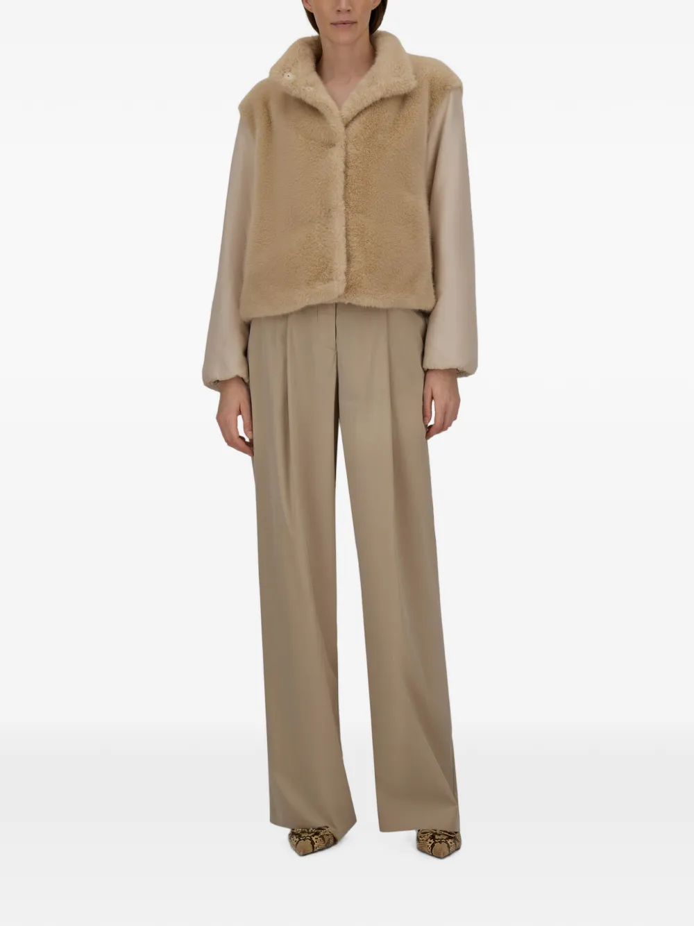 Herno Plooibroek Beige