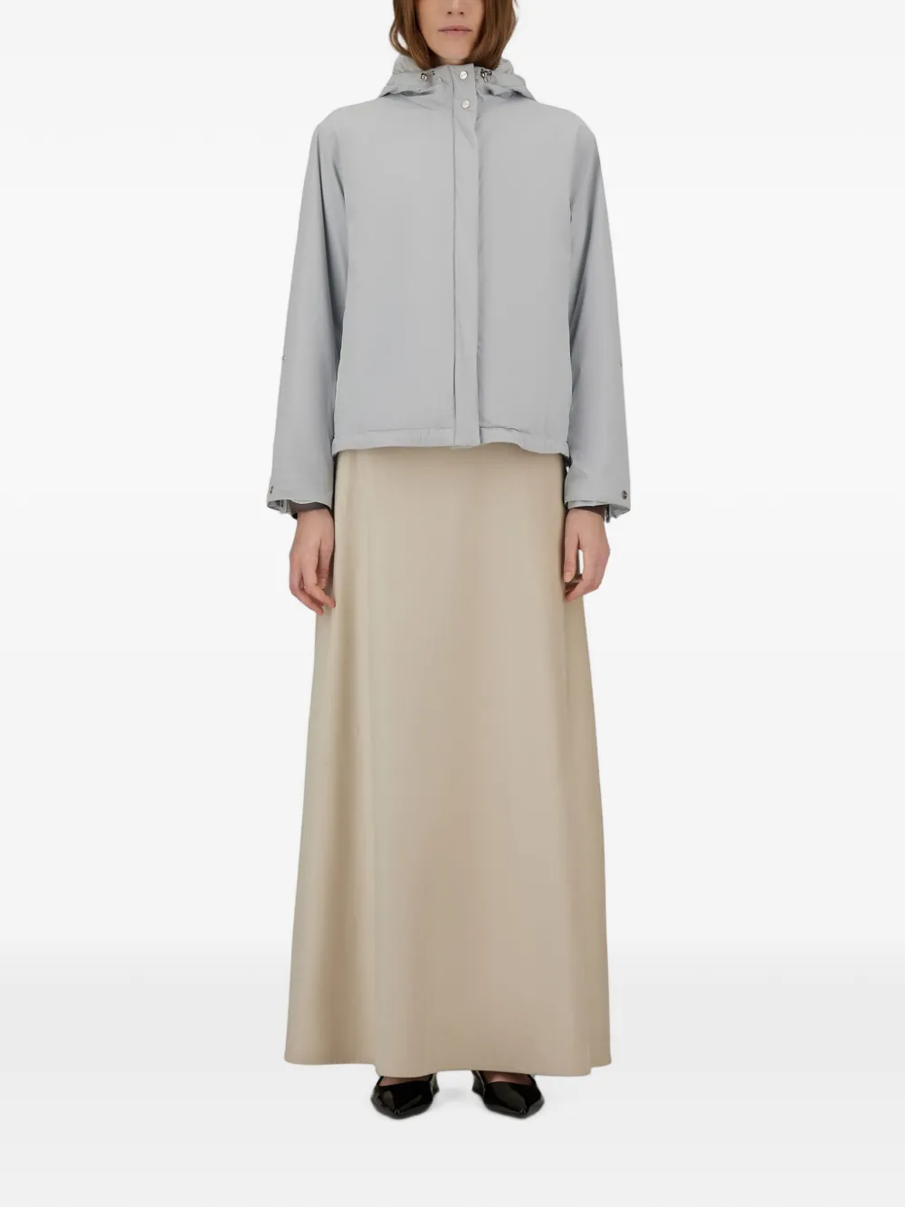 Herno Resort parka met capuchon Grijs