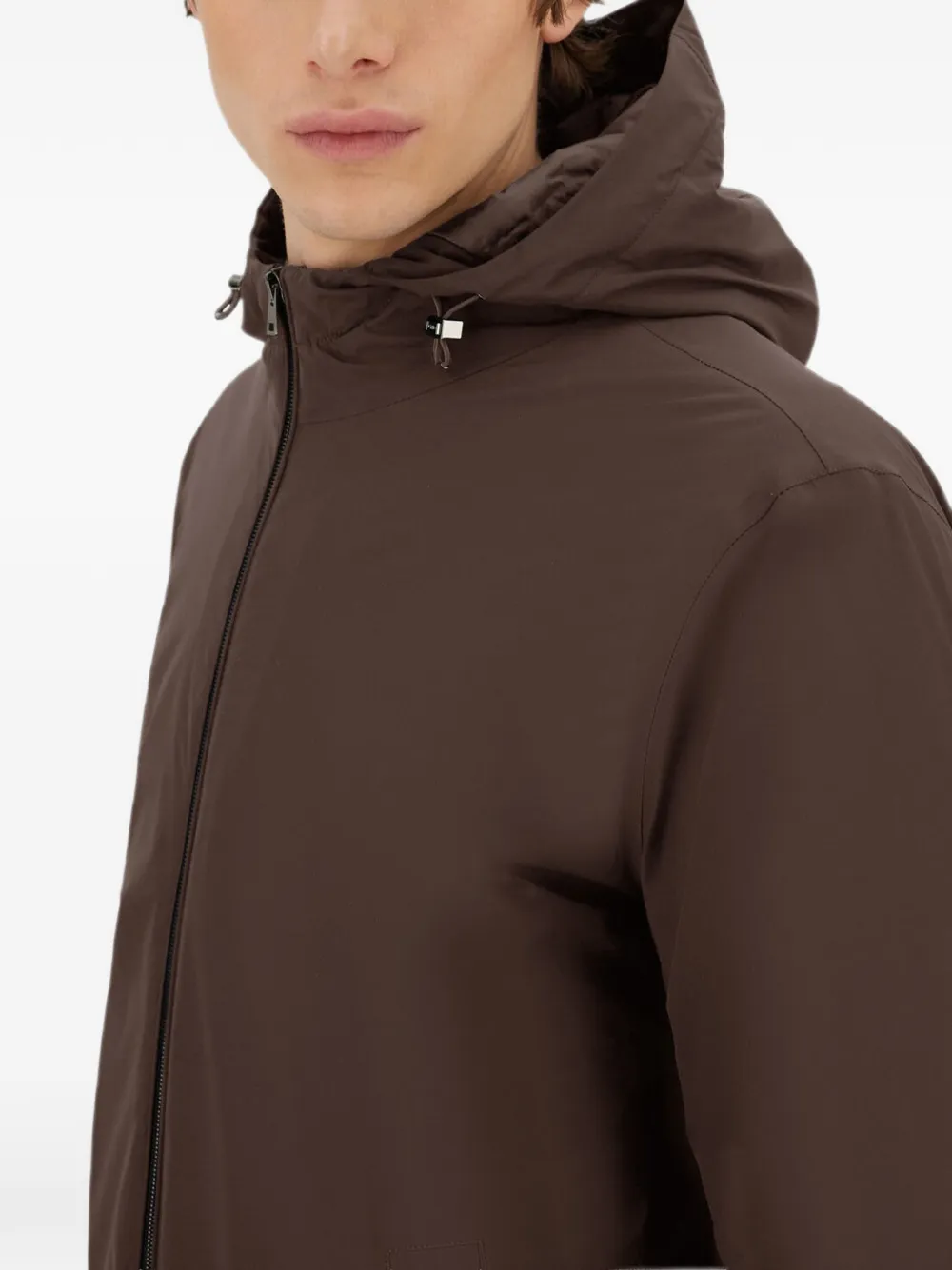 Herno Parka met capuchon Bruin