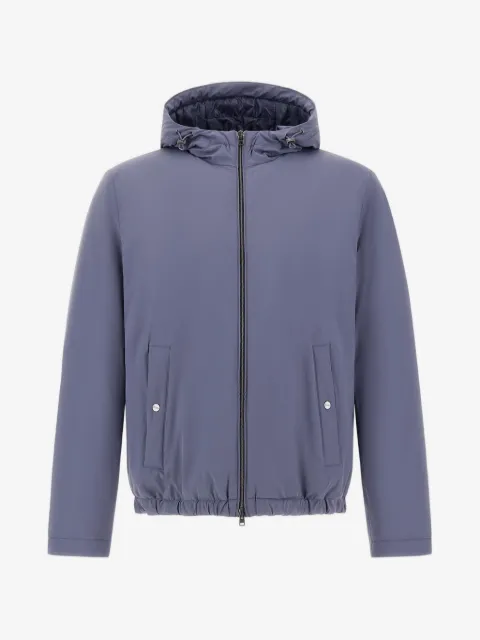 Herno packable hooded jacket