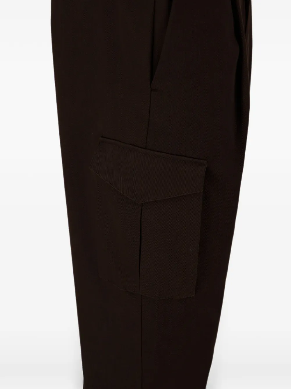 Herno Straight broek met trekkoord Bruin