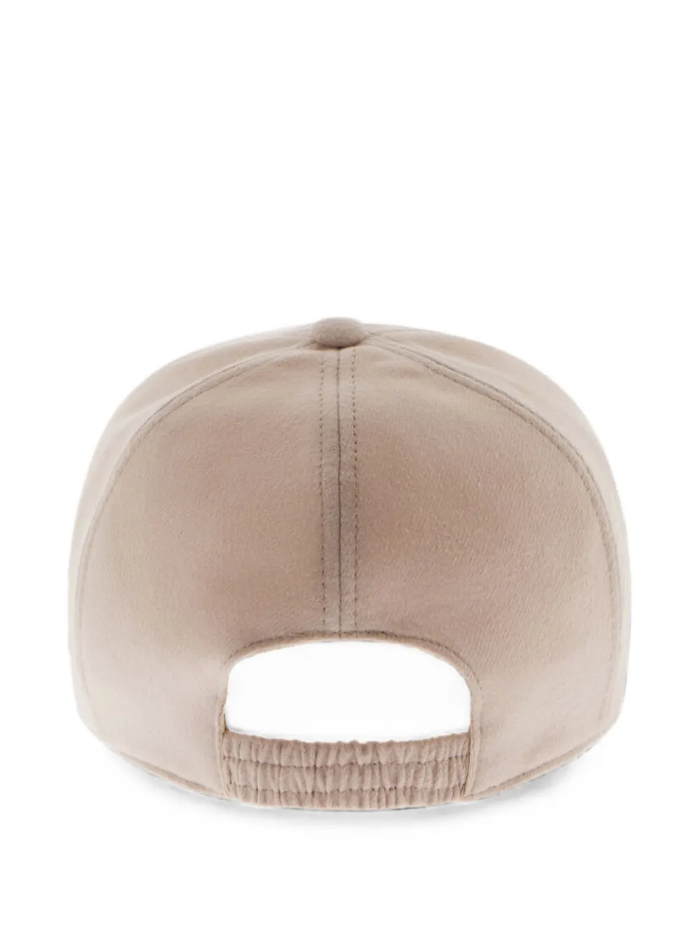 Herno Honkbalpet met logoplakkaat Beige