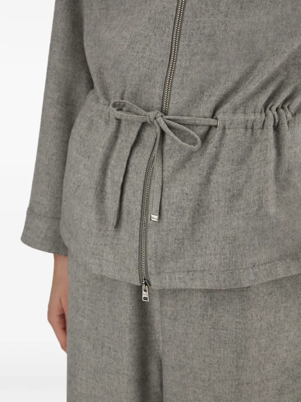 Herno Resort parka met trekkoord Grijs
