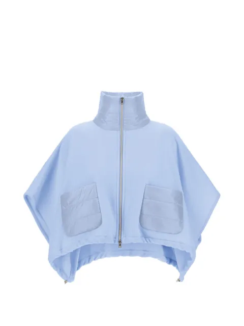 Herno Resort kimono-sleeve poncho
