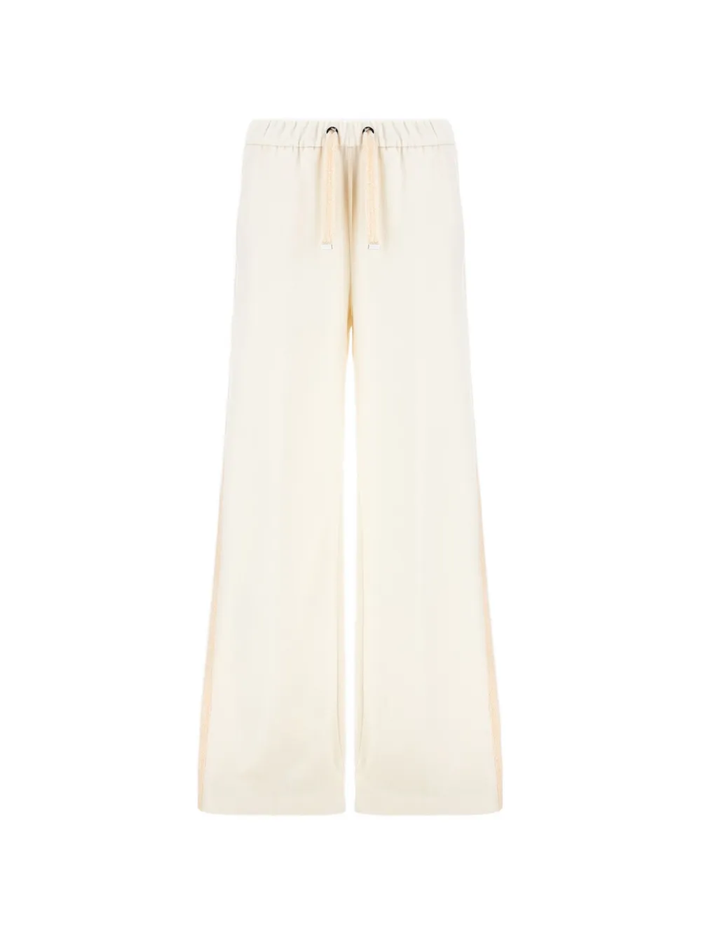 Herno Resort Drawstring-waist Wide-leg Trousers In Neutral