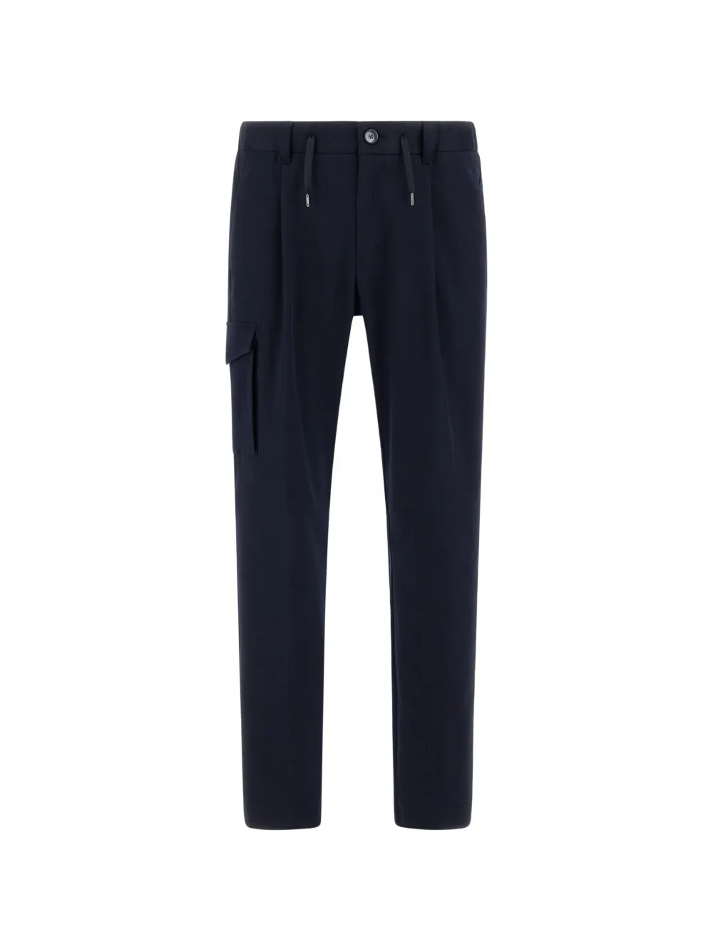 Herno cargo-pocket straight-leg trousers - Blu