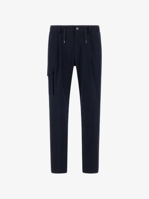 Herno cargo-pocket straight-leg trousers