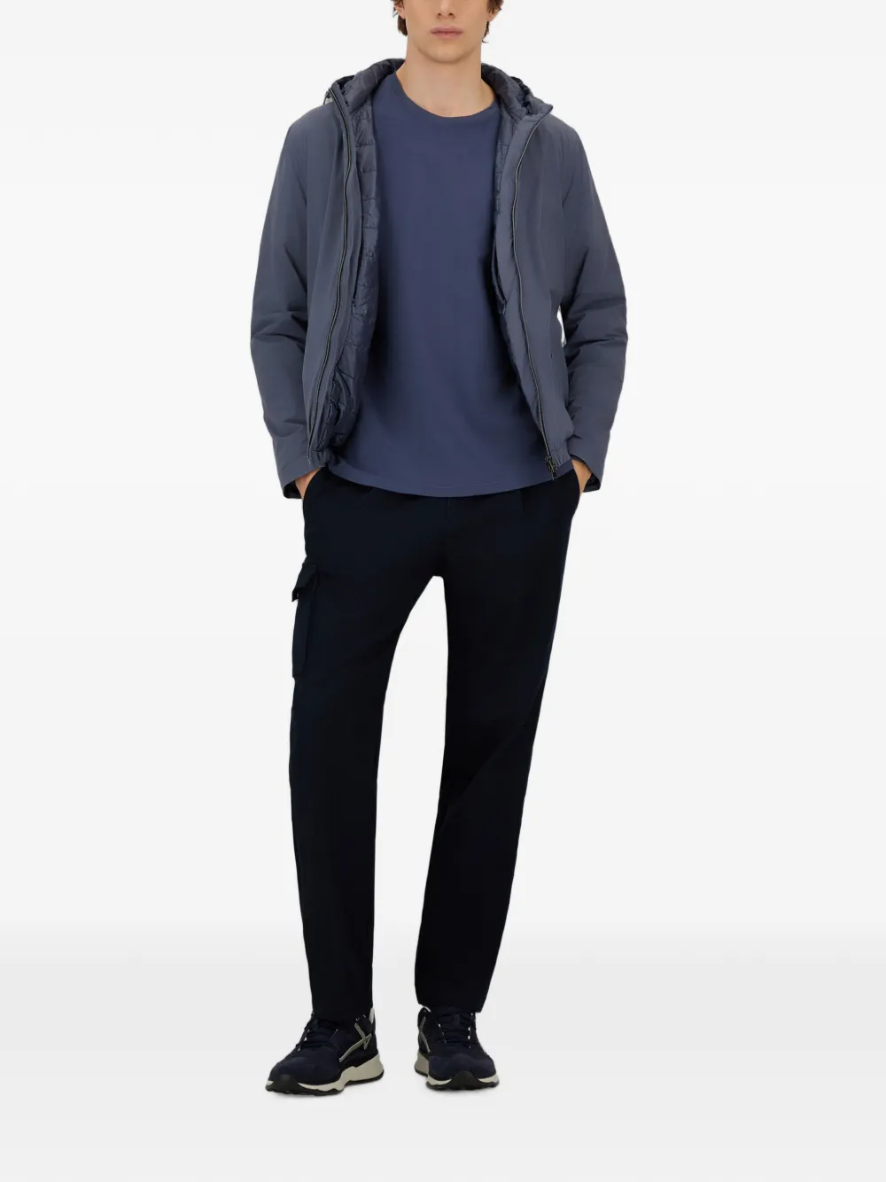 Herno Resort T-shirt Blauw