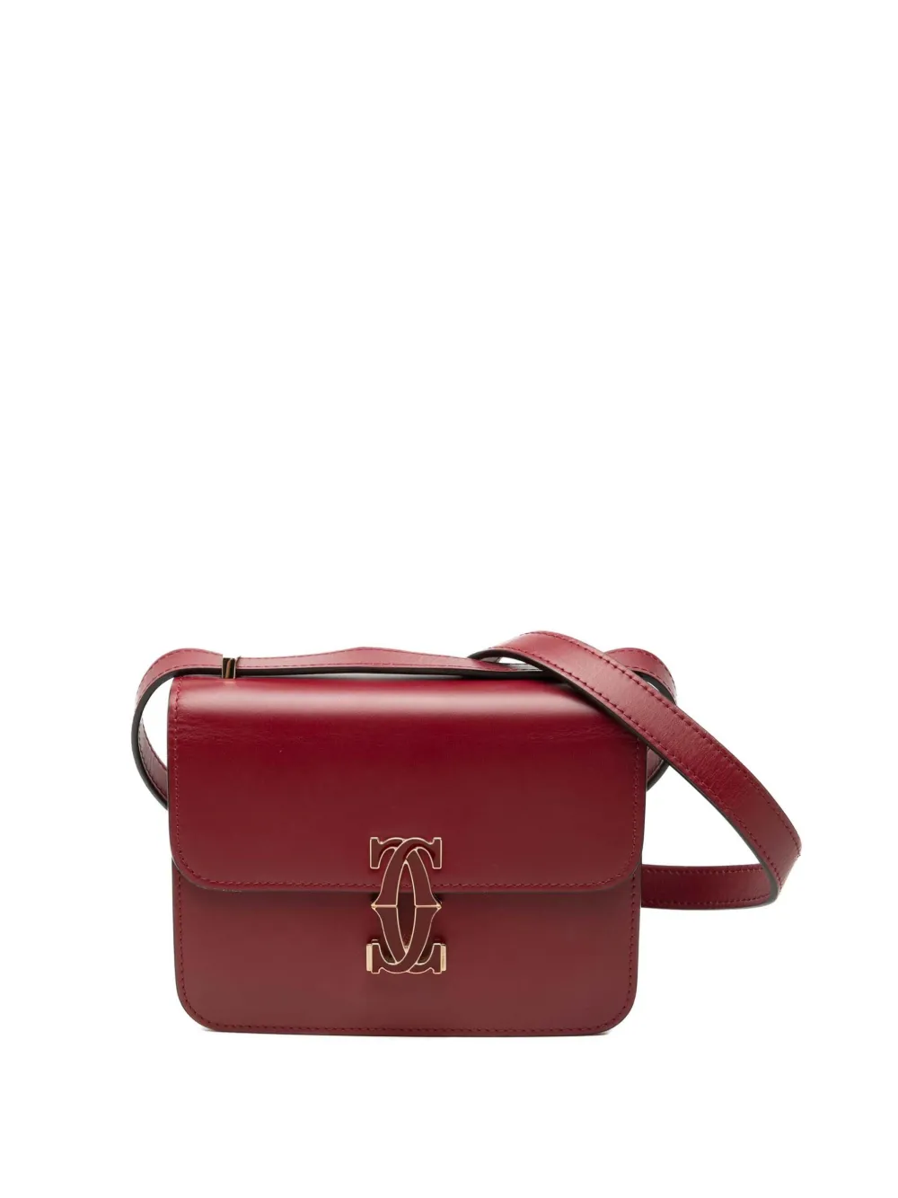 Cartier 2010-2026 mini C de Cartier Umhängetasche - Rot
