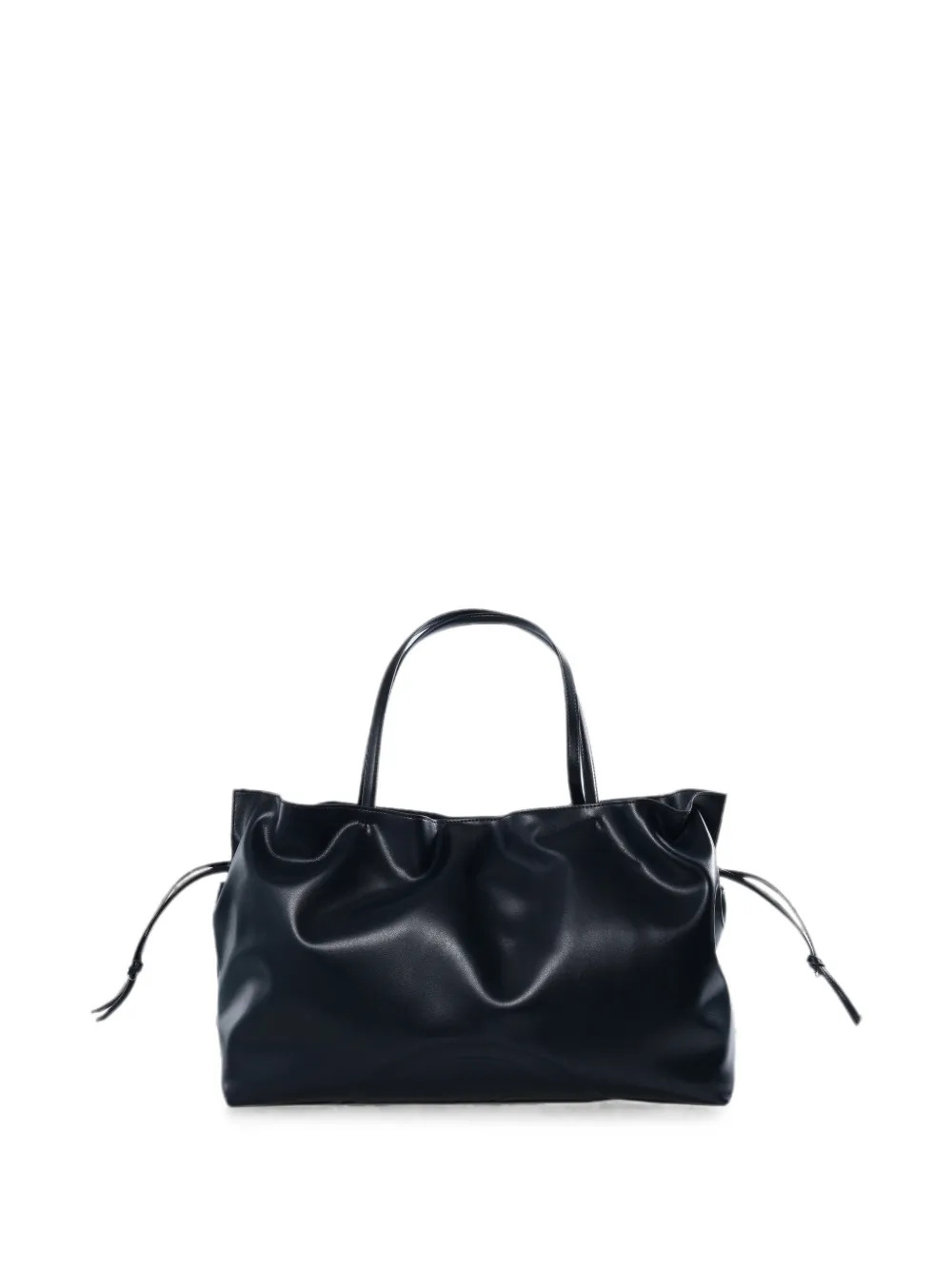 Tory Burch Grote Ella shopper met trekkoord en logo-reliëf Blauw
