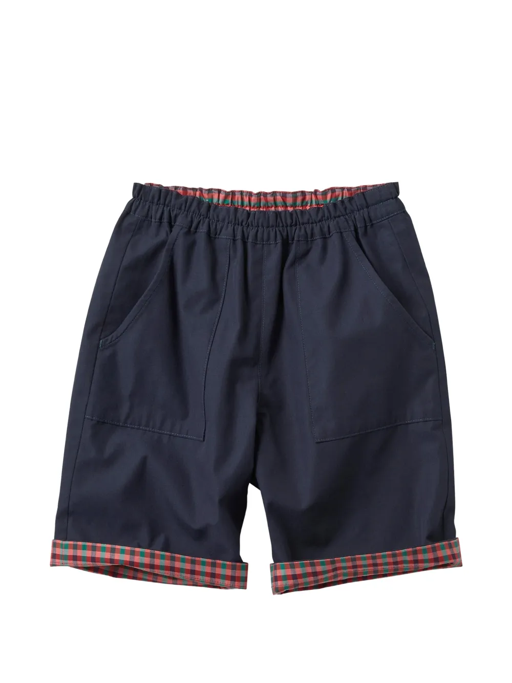 familiar Omkeerbare geruite broek Blauw