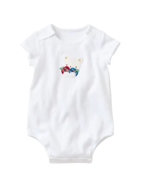 familiar ribbed-knit teddy-patch body