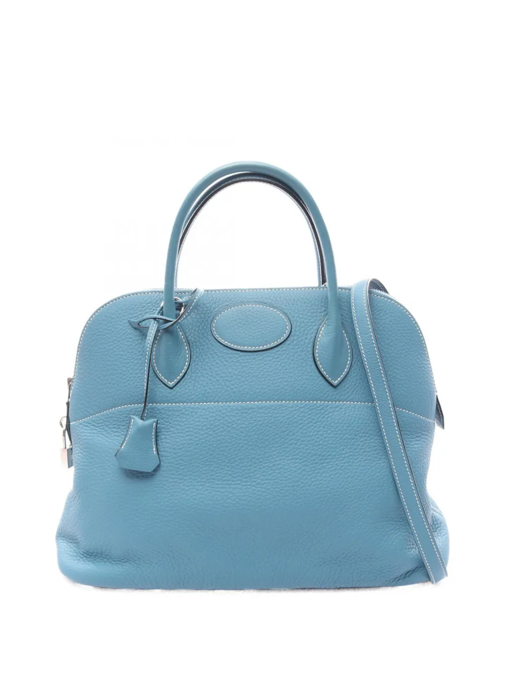 Hermès Pre-Owned Borsa a tracolla Bolide 35 in pelle Clemence 2006 - Blu