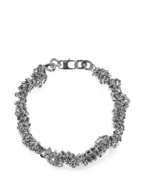 d'heygere twisted curb chain necklace