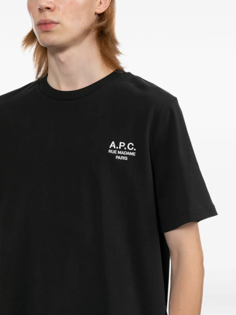 A.P.C. Standard Rue Madame T-shirt Zwart