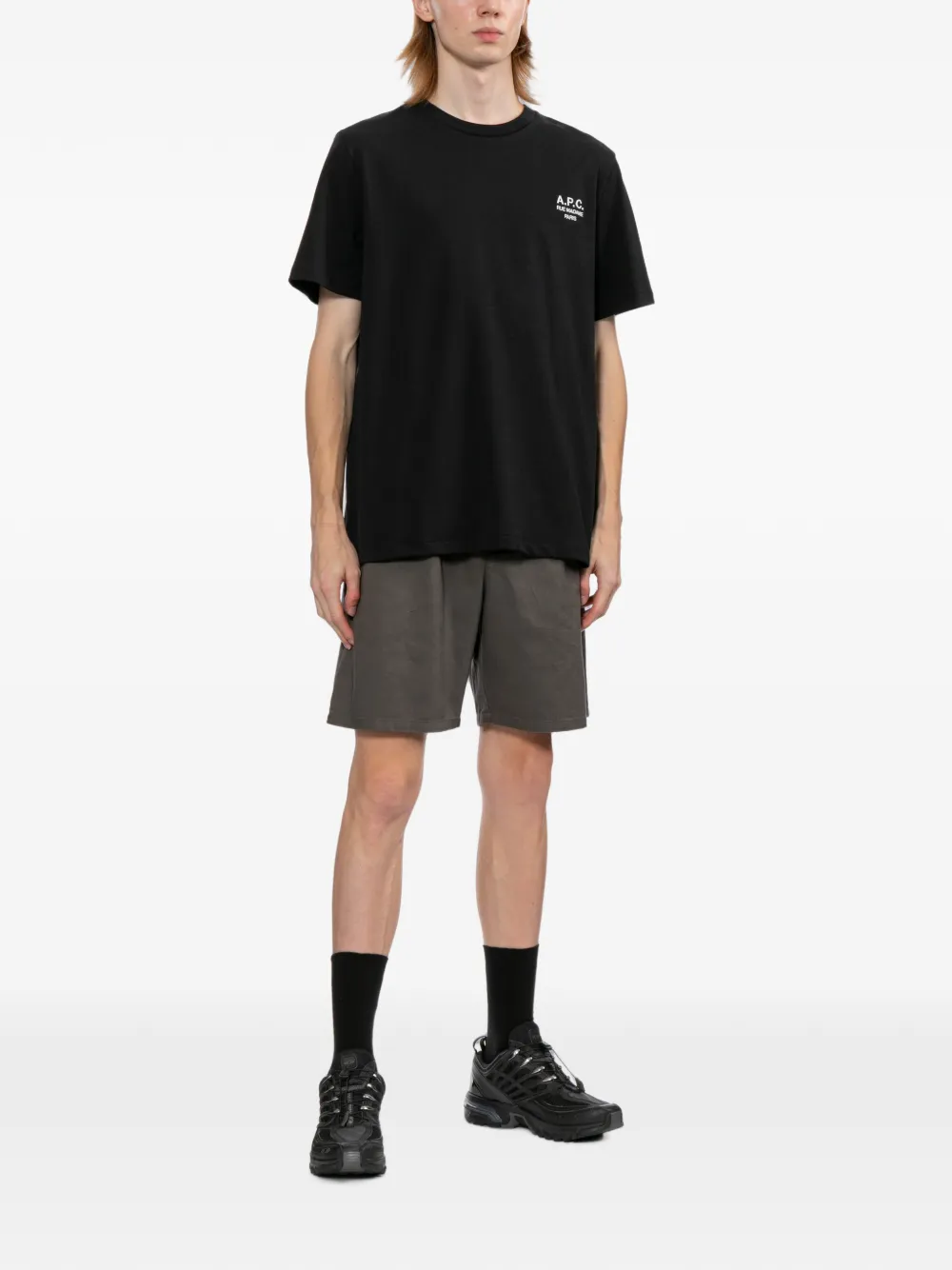 A.P.C. Standard Rue Madame T-shirt Zwart