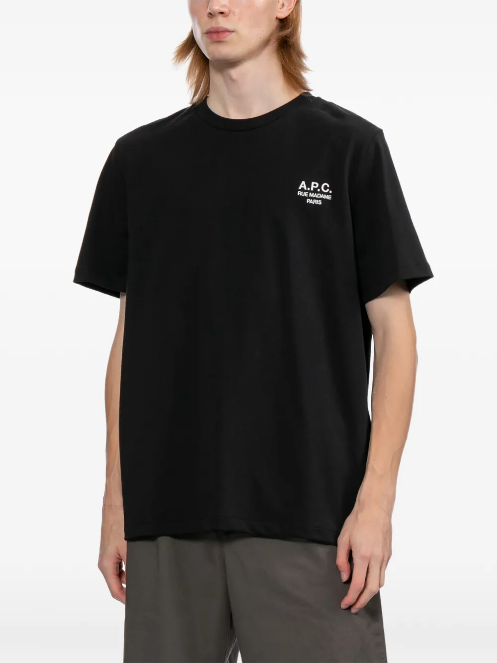 A.P.C. Standard Rue Madame T-shirt Zwart