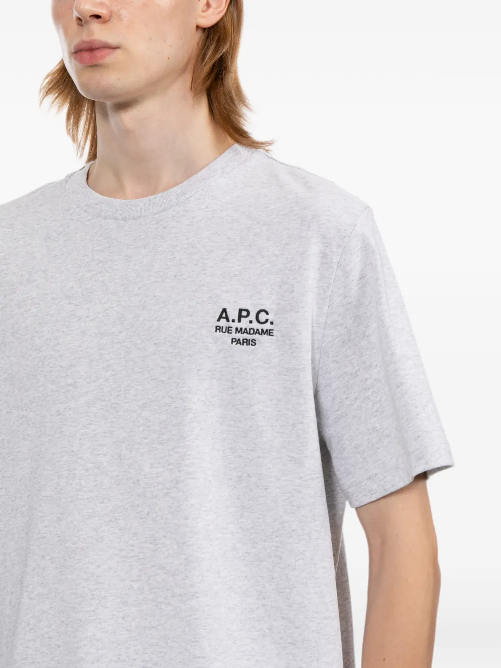 A.P.C. Standard Rue Madame T-shirt Grijs