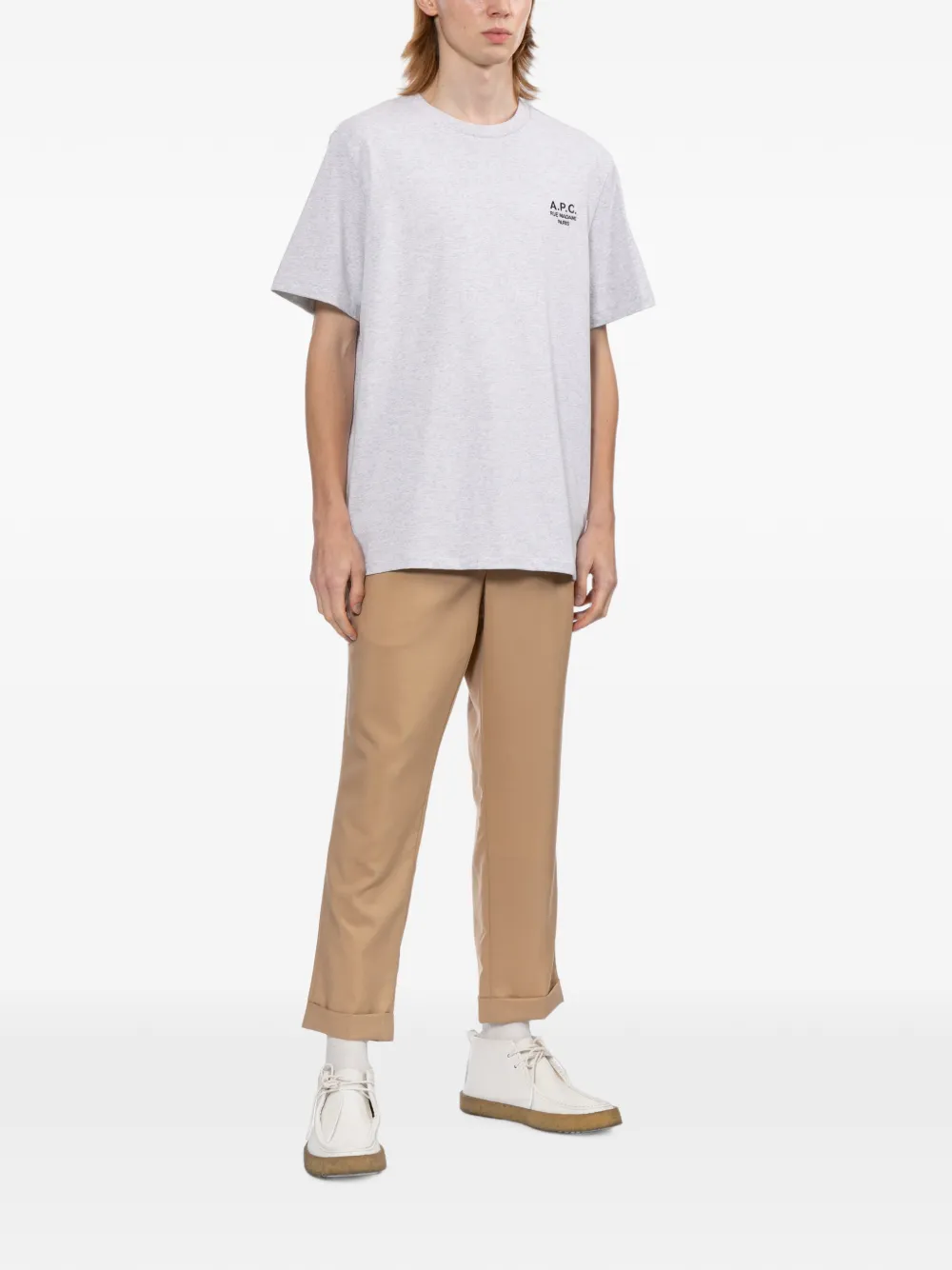 A.P.C. Standard Rue Madame T-shirt Grijs