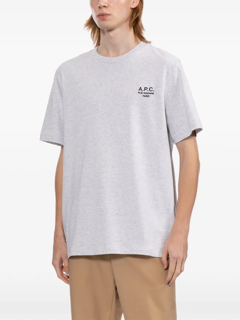 A.P.C. Standard Rue Madame T-shirt Grijs