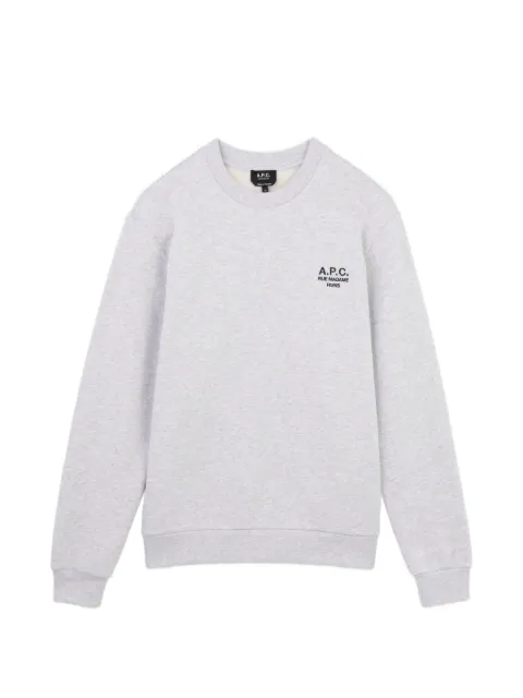 A.P.C. logo-embroidered sweatshirt