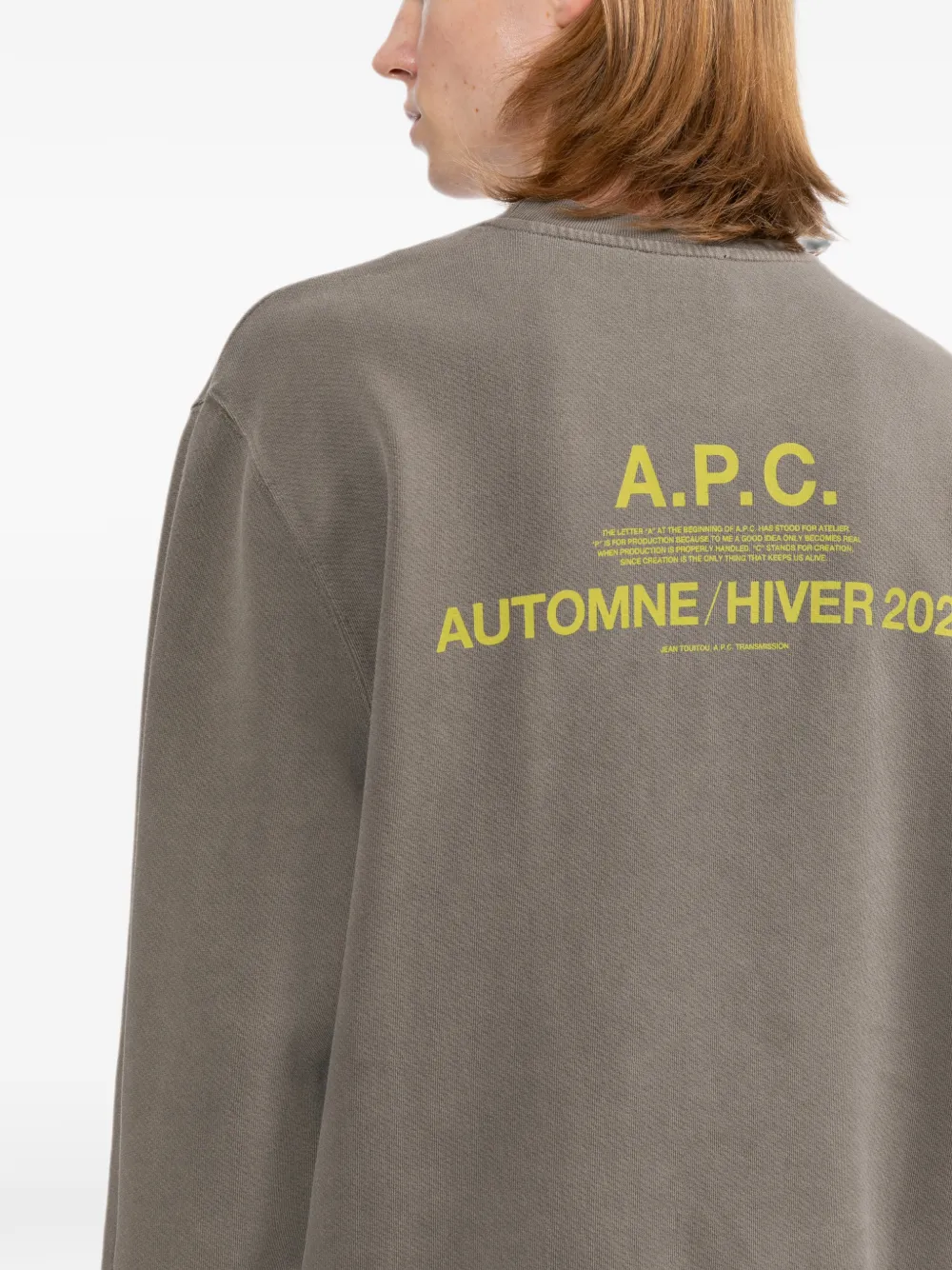 A.P.C. Autumn28 sweater Grijs