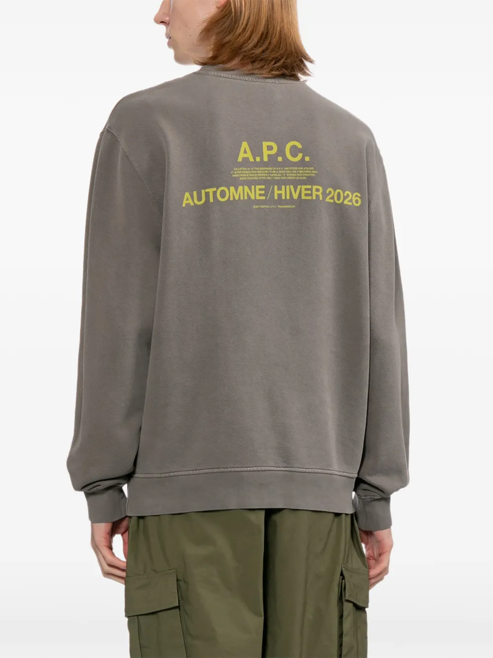 A.P.C. Autumn28 sweater Grijs