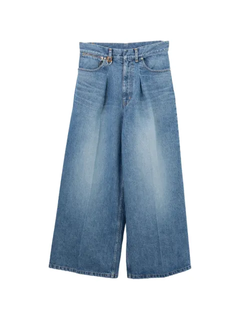 Toga wide-leg pleated jeans