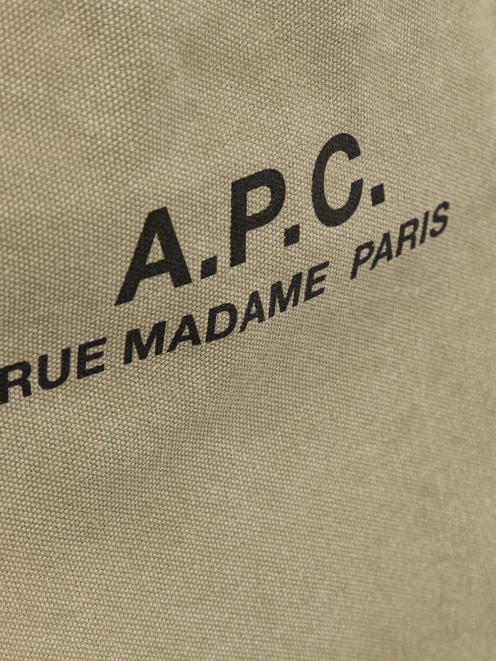A.P.C. Recuperation shopper Groen